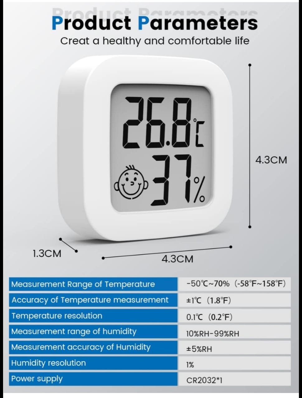 مقياس الحرارة والرطوبة - الصورة 4